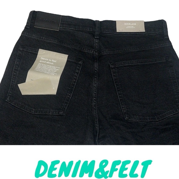 EVERLANE Womens The Way-High® Jean | Color: Coal | NEW/ NWT!! 🖤👖 - Picture 8 of 13